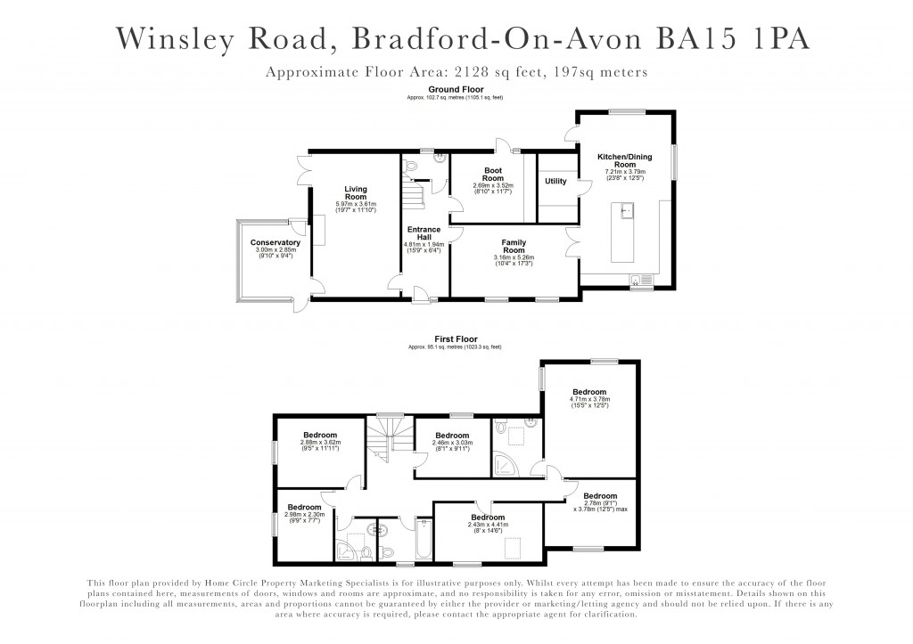 Floorplans For Bradford on Avon, Wiltshire