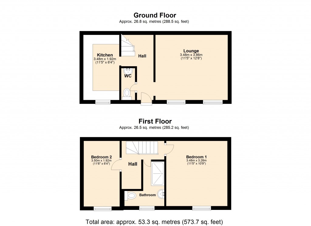Floorplans For Hilperton, Trowbridge, Wiltshire