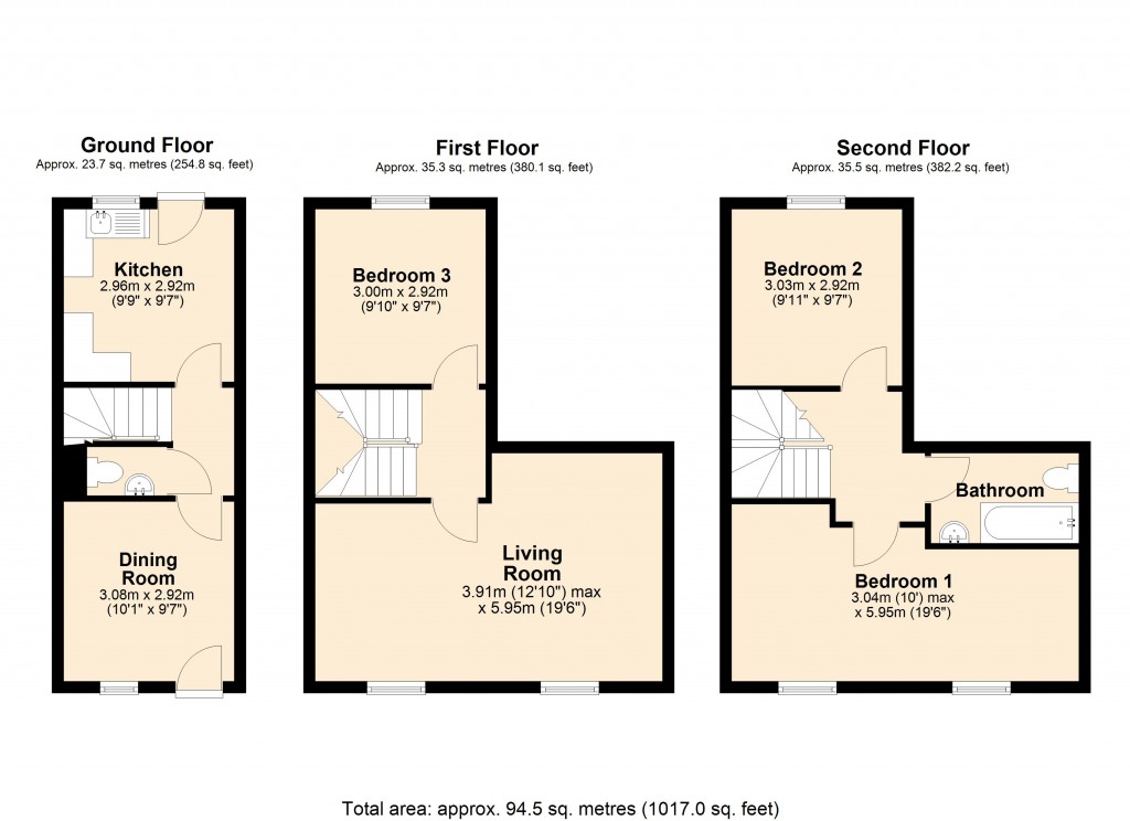 Floorplans For Trowbridge, Wiltshire