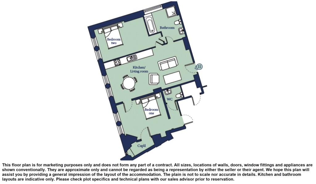 Floorplans For Church Street, Trowbridge