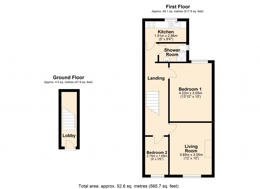 Floorplans For Frome Road, Trowbridge, Wiltshire