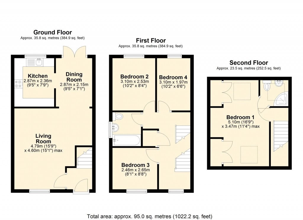 Floorplans For Trowbridge, Wiltshire