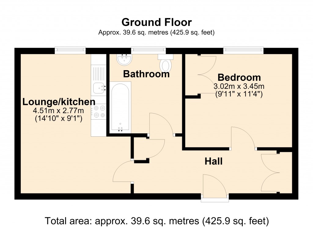 Floorplans For The Halve, Trowbridge, Wiltshire