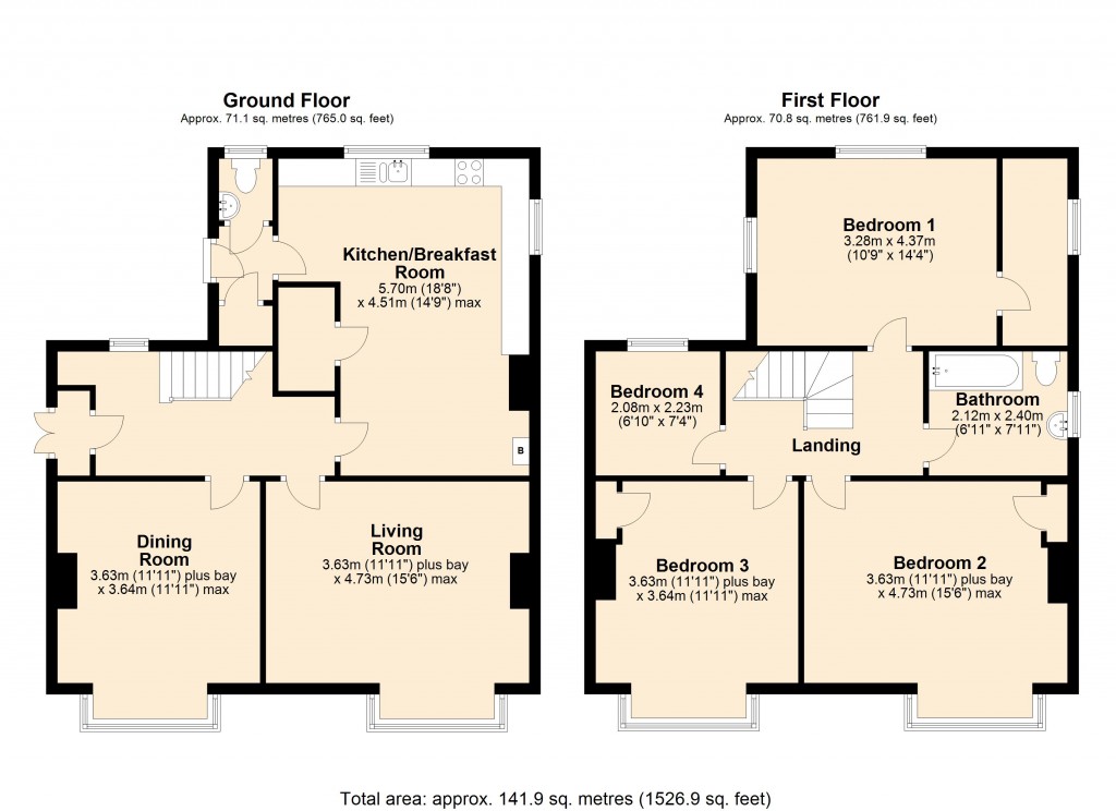 Floorplans For Hilperton, Trowbridge, Wiltshire