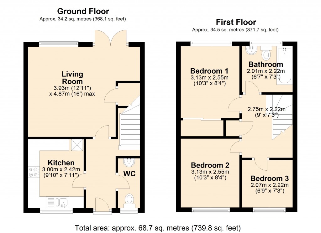 Floorplans For The Down, Trowbridge