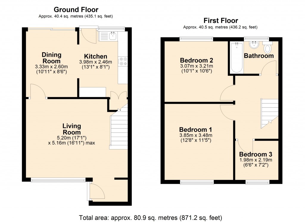 Floorplans For Trowbridge, Wiltshire