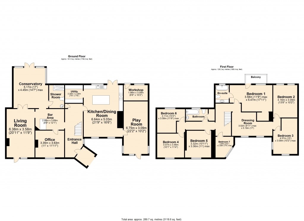 Floorplans For Southwick, Trowbridge, Wiltshire