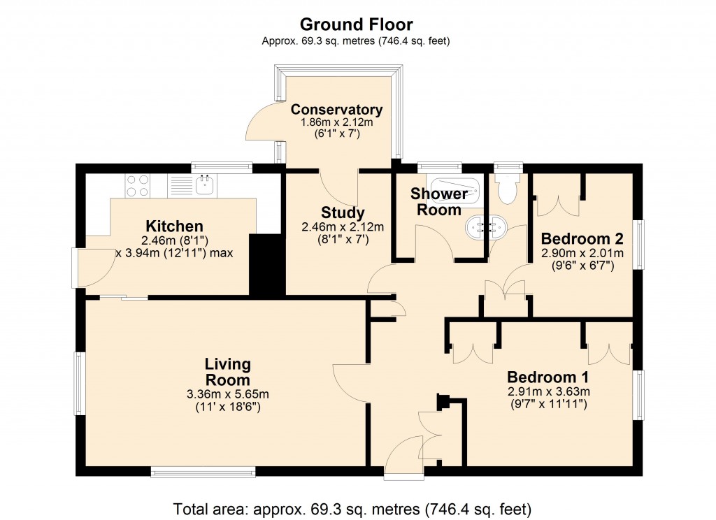 Floorplans For Trowbridge, Wiltshire