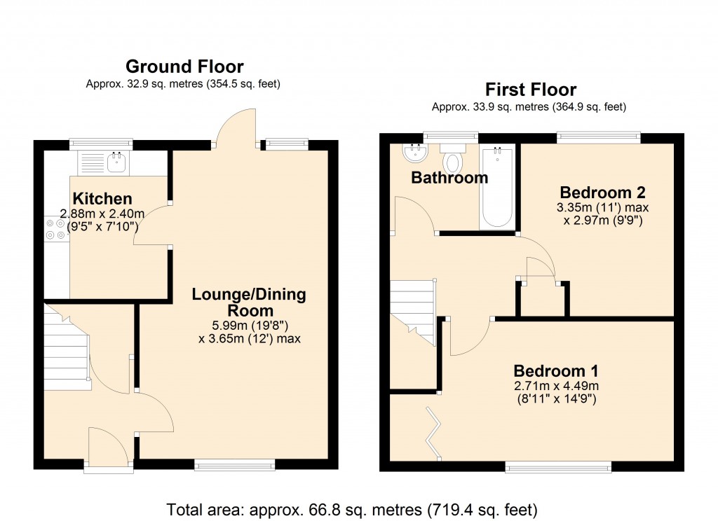 Floorplans For Melksham, Wiltshire