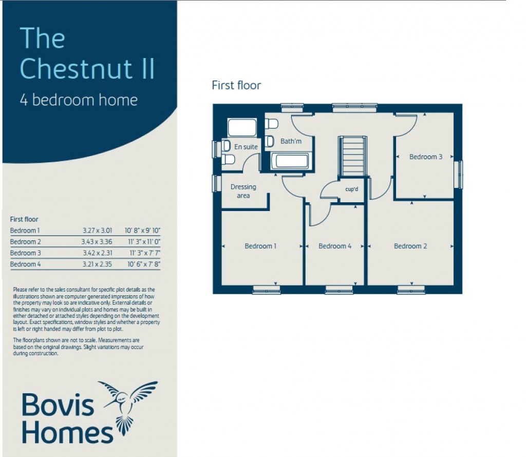 Floorplans For Station Approach, Westbury, Wiltshire