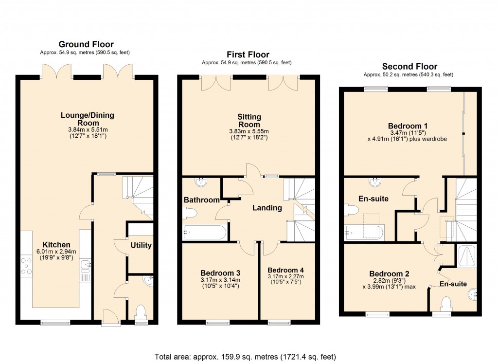 Floorplans For Hilperton Road, Trowbridge, Wiltshire
