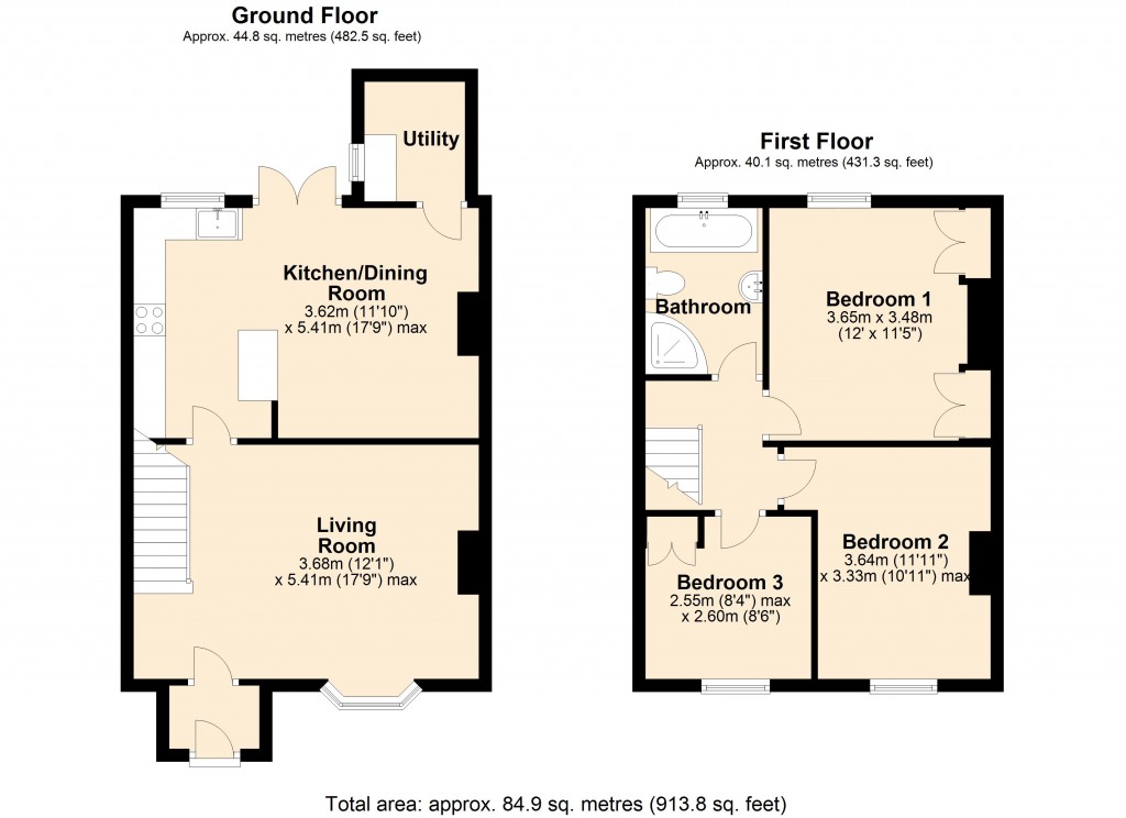 Floorplans For Southwick, Trowbridge