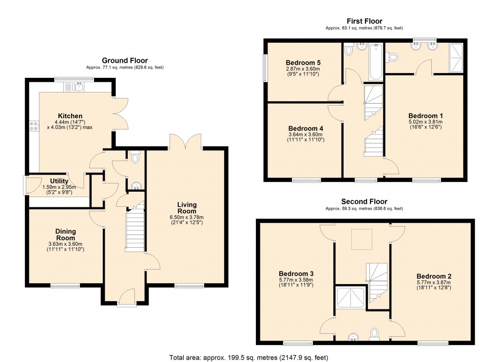 Floorplans For Trowbridge, Wiltshire