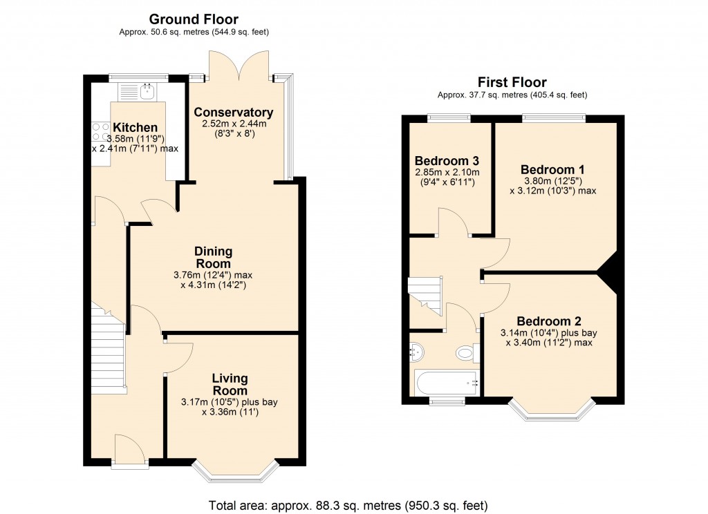 Floorplans For Trowbridge, Wiltshire
