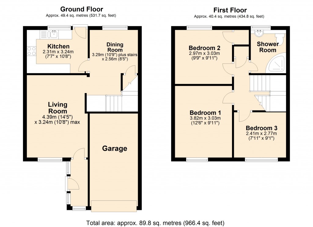 Floorplans For Trowbridge, Wiltshire