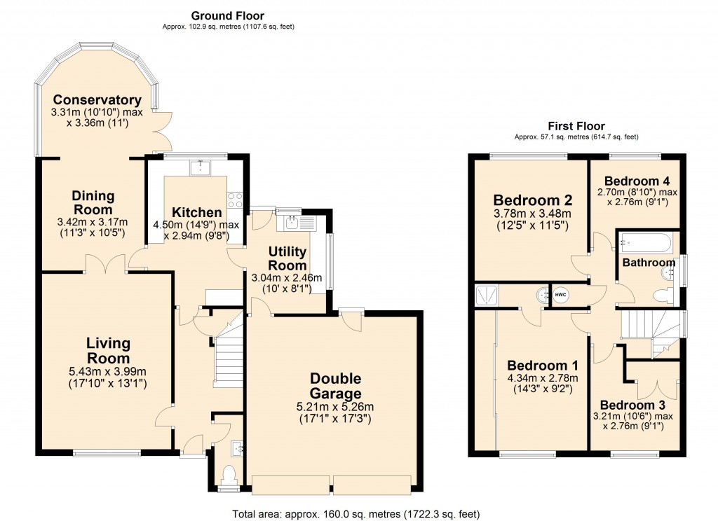 Floorplans For Trowbridge, Wiltshire
