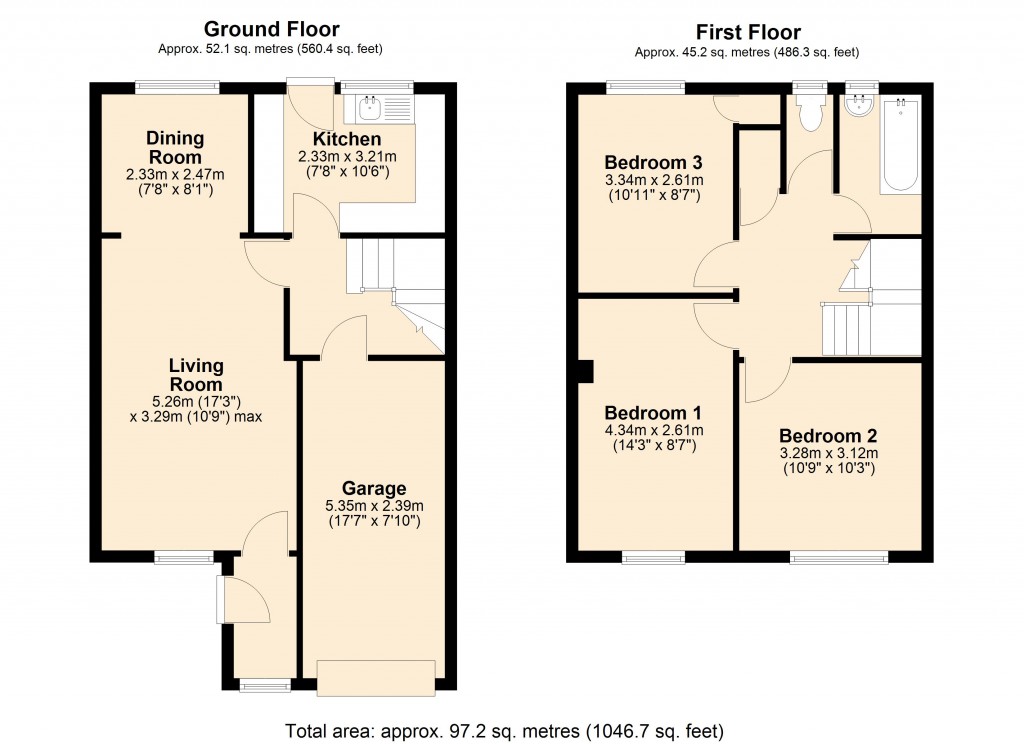 Floorplans For Trowbridge, Wiltshire