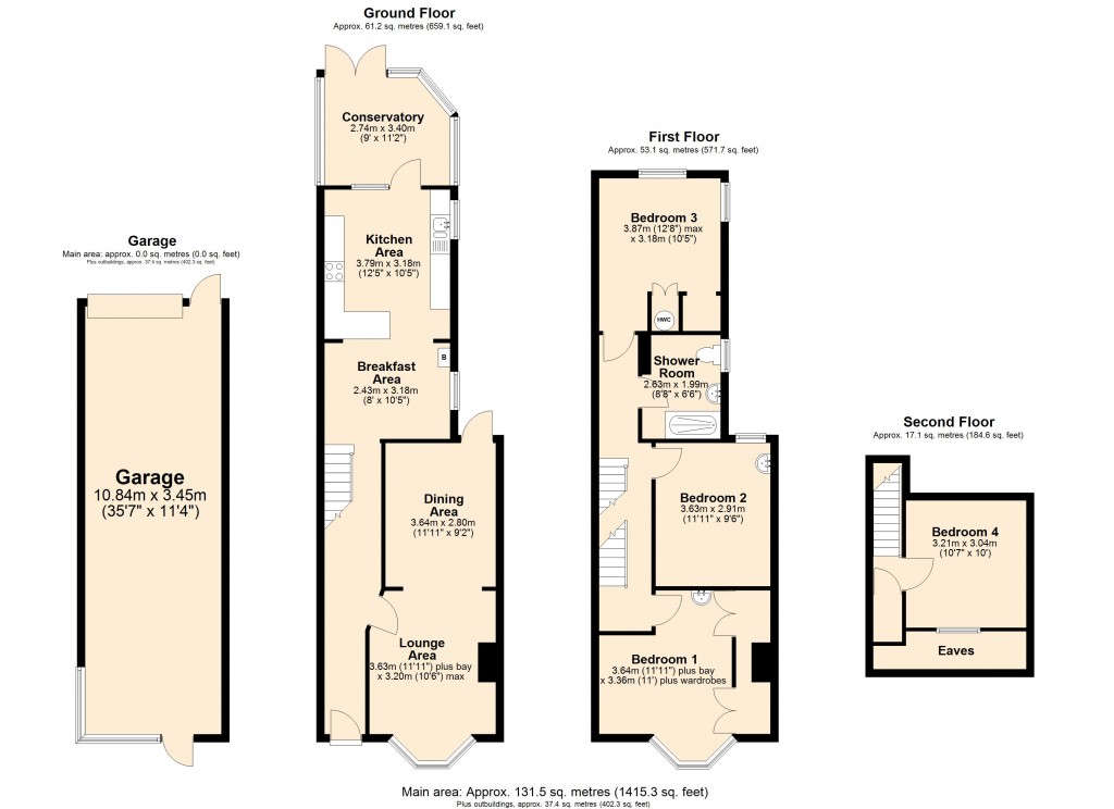 Floorplans For Trowbridge, Wiltshire