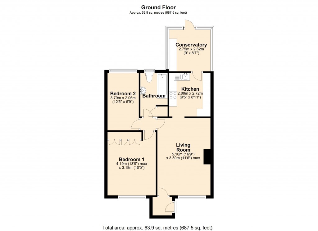 Floorplans For Melksham, Wiltshire