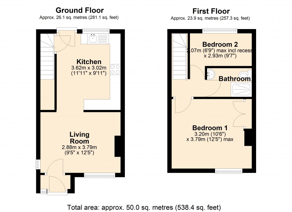 Floorplans For Staverton, Trowbridge