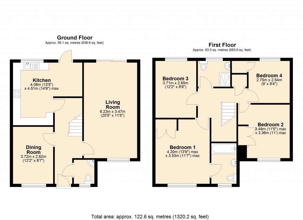 Floorplans For Trowbridge, Wiltshire