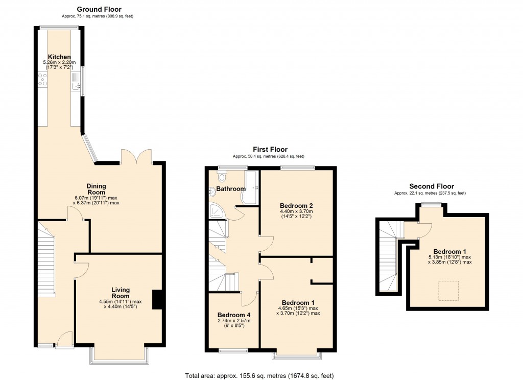 Floorplans For Trowbridge, Wiltshire