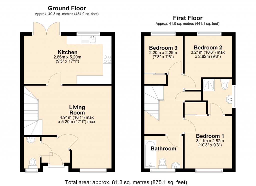 Floorplans For Trowbridge, Wiltshire