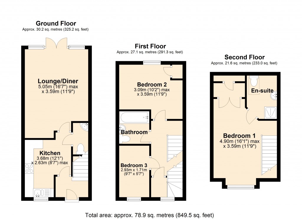 Floorplans For Trowbridge, Wiltshire