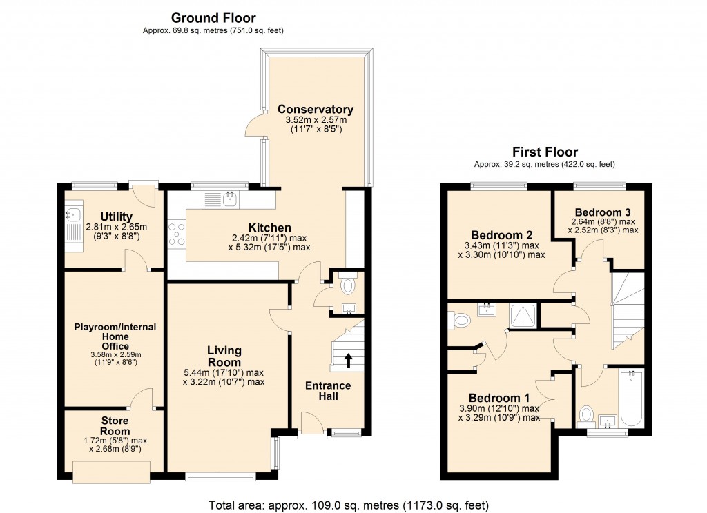 Floorplans For Trowbridge, Wiltshire