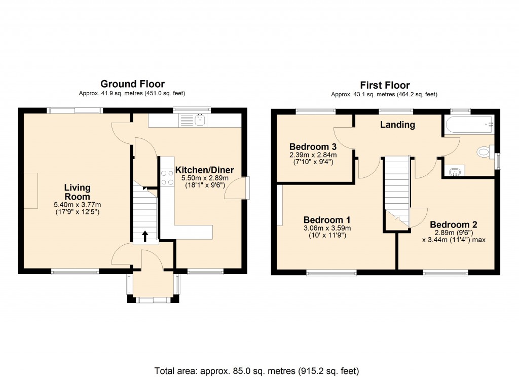 Floorplans For Trowbridge, Wiltshire