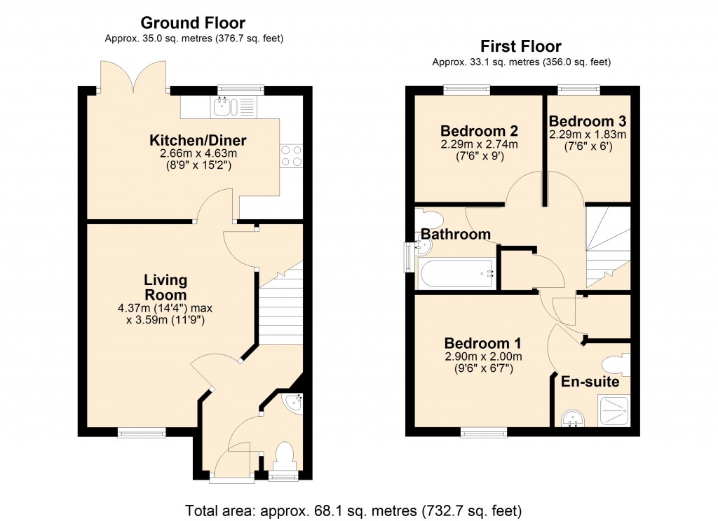 Floorplans For Trowbridge, Wiltshire