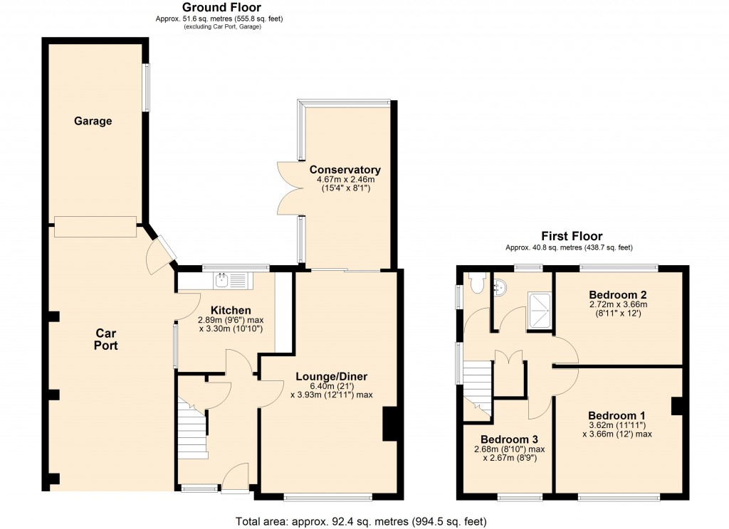 Floorplans For Trowbridge, Wiltshire