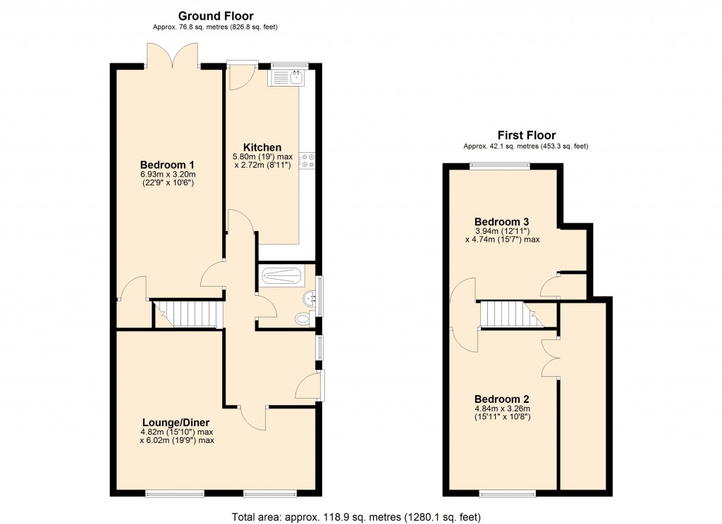 Floorplans For Melksham, Wiltshire
