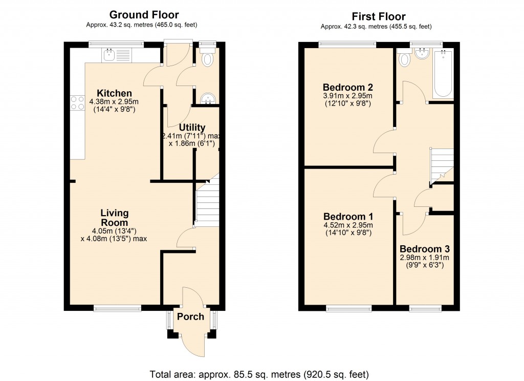Floorplans For Trowbridge, Wiltshire