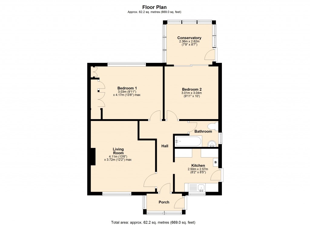Floorplans For Hilperton, Trowbridge, Wiltshire