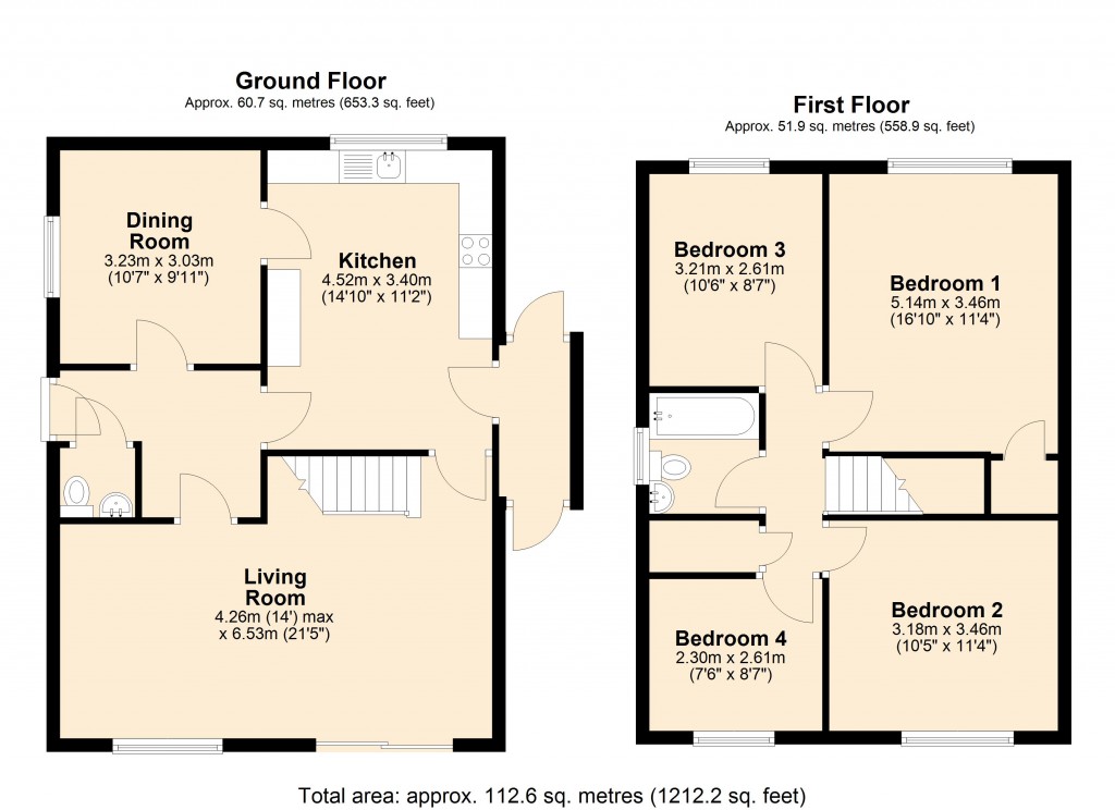 Floorplans For Hilperton, Trowbridge