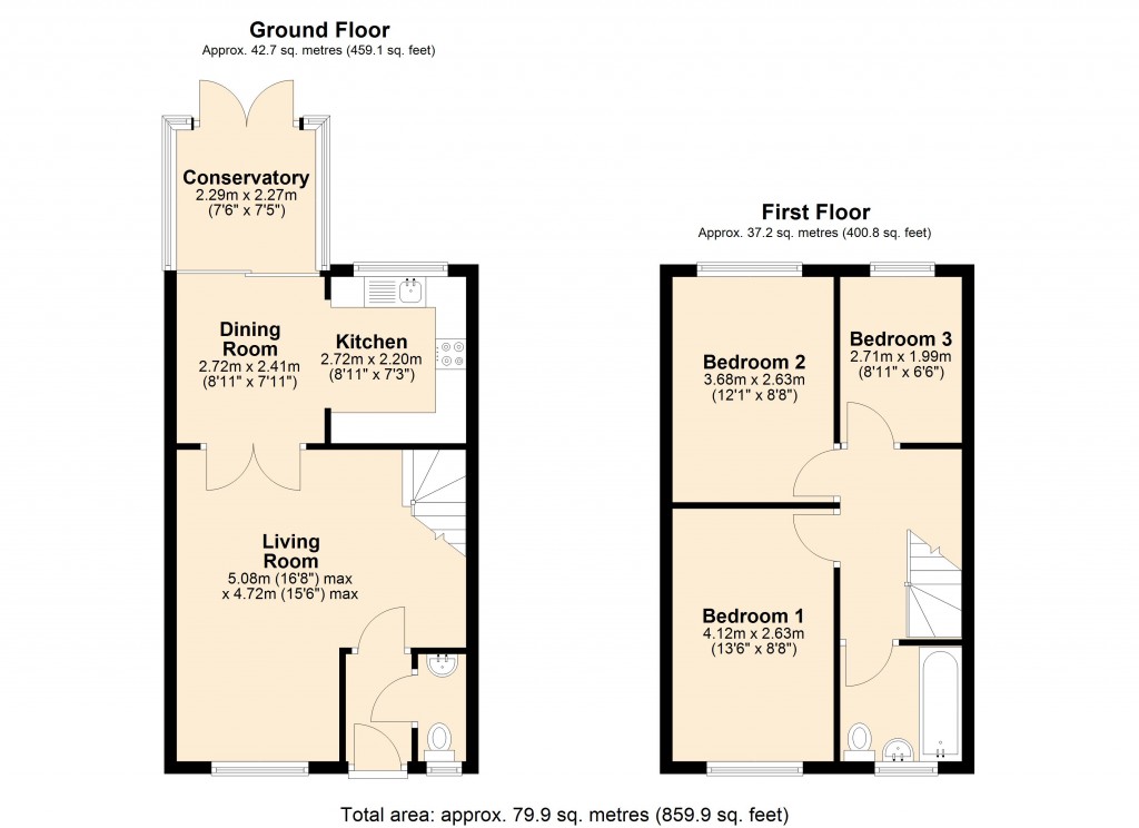 Floorplans For Trowbridge, Wiltshire