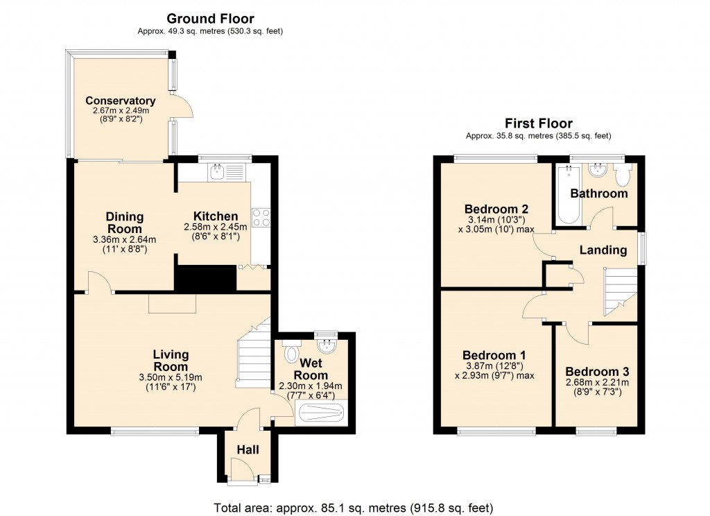 Floorplans For Trowbridge, Wiltshire
