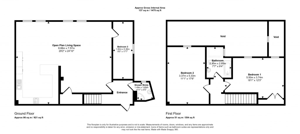 Floorplans For Church Street, Trowbridge, Wiltshire