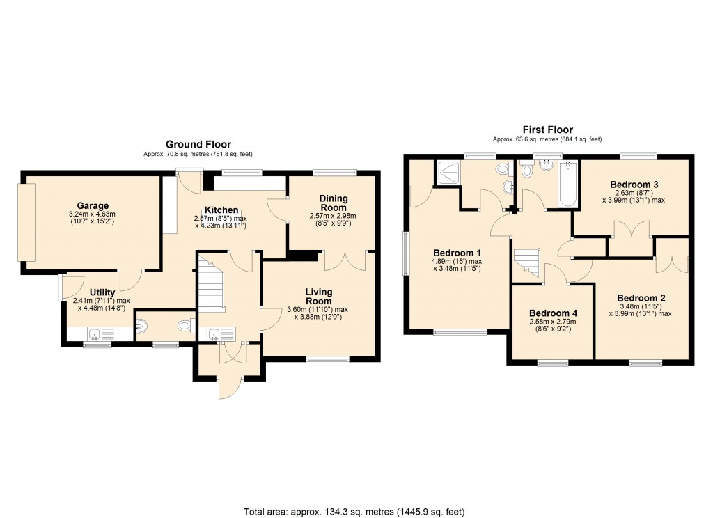 Floorplans For North Bradley, Trowbridge, Wiltshire