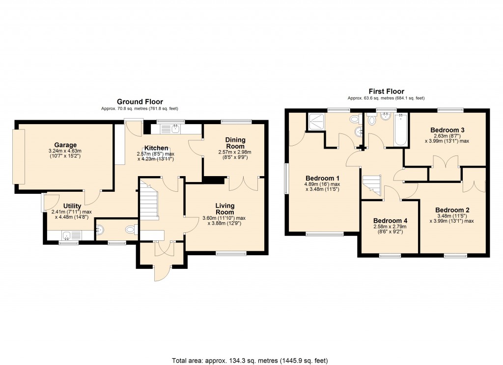 Floorplans For North Bradley, Trowbridge, Wiltshire