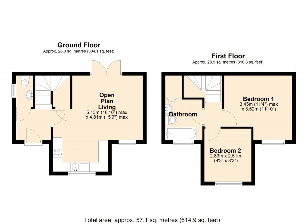 Floorplans For Trowbridge, Wiltshire
