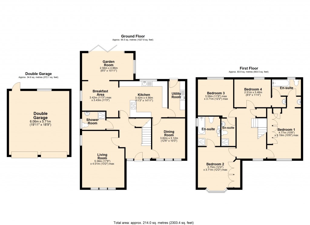 Floorplans For Hilperton, Trowbridge, Wiltshire