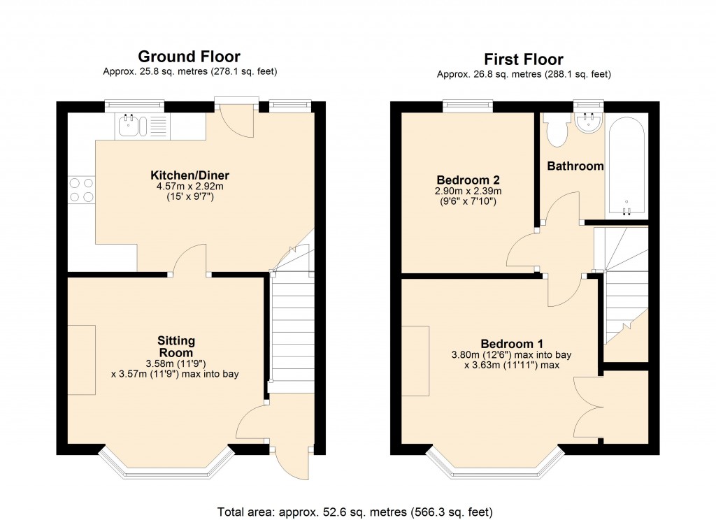 Floorplans For Trowbridge, Wiltshire