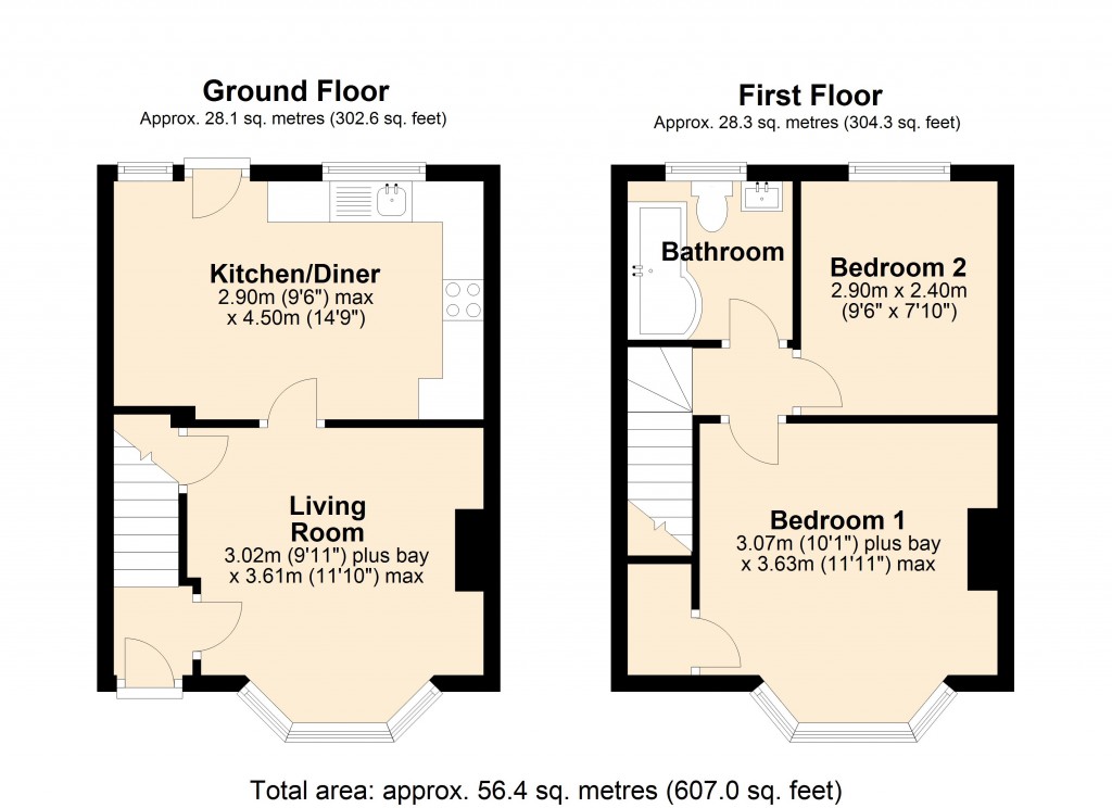 Floorplans For Trowbridge, Wiltshire