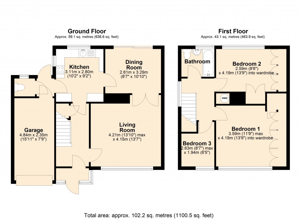 Floorplans For Trowbridge, Wiltshire