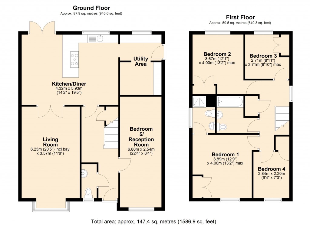 Floorplans For Hilperton, Trowbridge