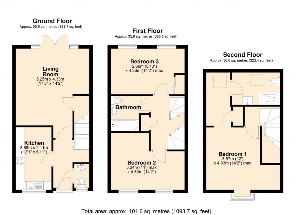 Floorplans For Trowbridge, Wiltshire