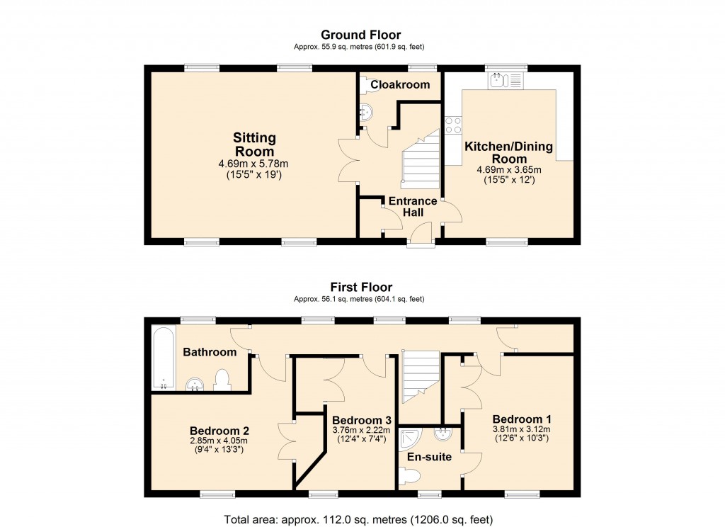 Floorplans For Semington, Wiltshire
