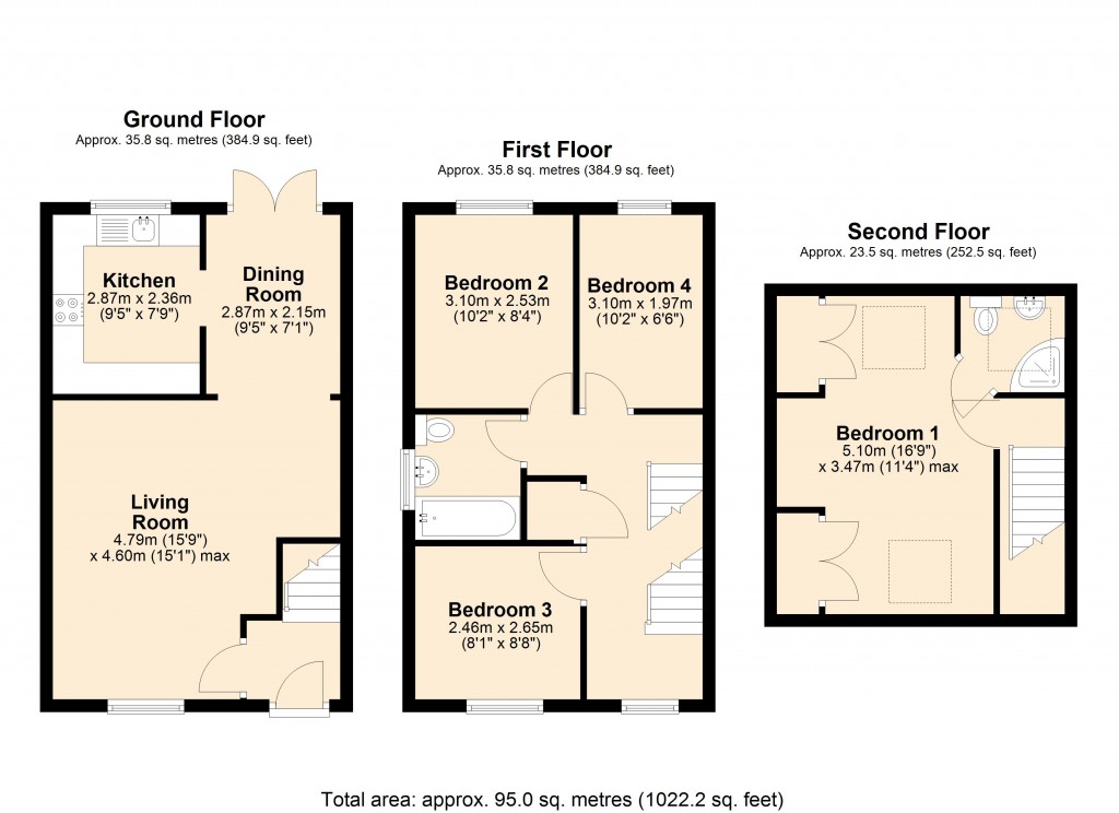 Floorplans For Trowbridge, Wiltshire